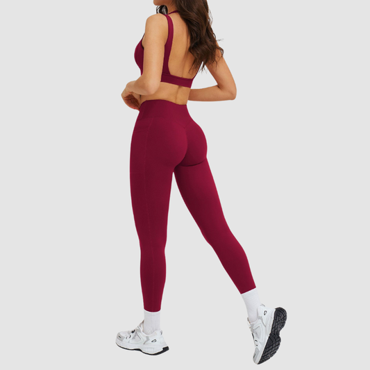 Wholesale strappy halter bra and tight | Wonderxfans bulk activewear