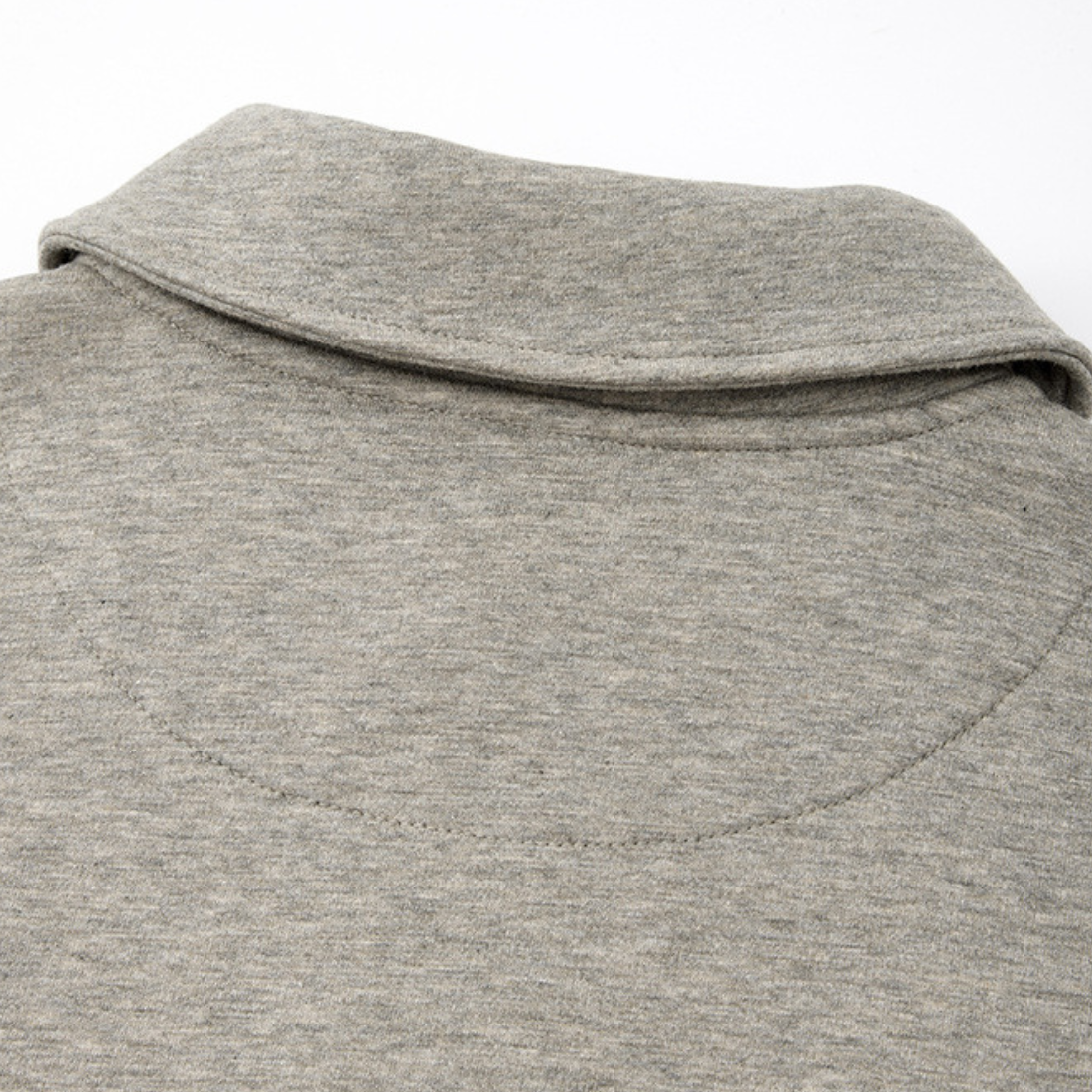 Wholesale Men’s Relaxed Half-Placket Polo Sweatshirt – Cotton Blend