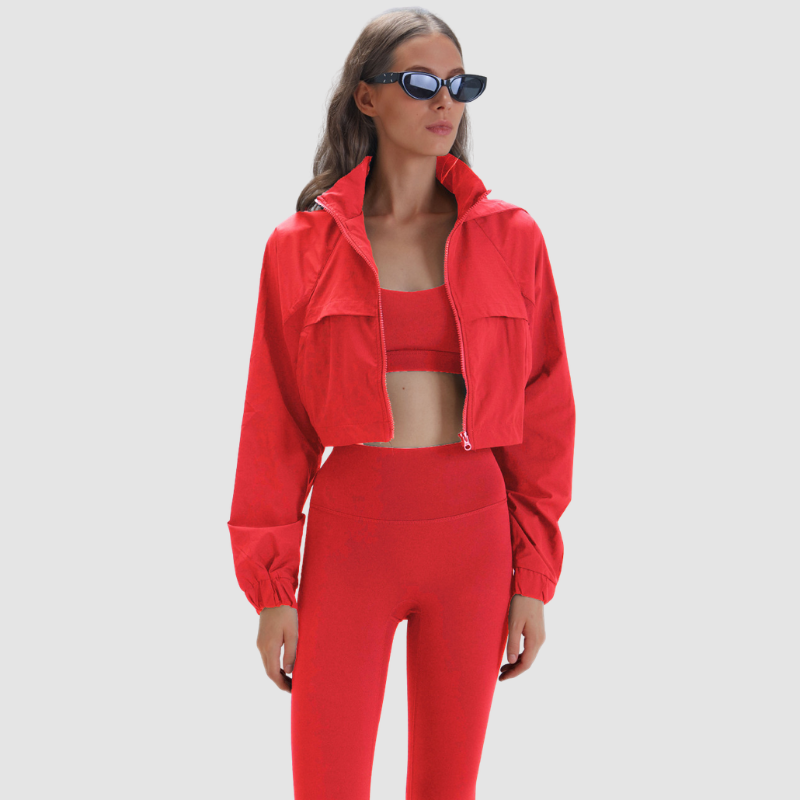 Wholesale loose casual athletic jacket | Wonderxfans bulk activewear