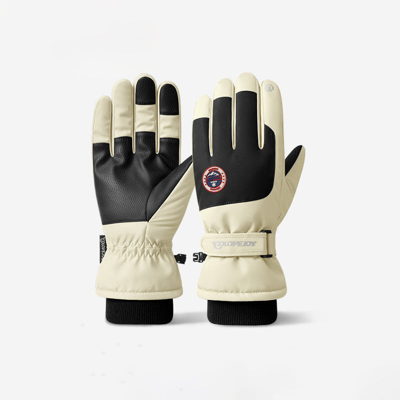 Winter skiing and cycling gloves
