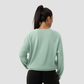 Women's Waffle Knit Crew Neck Long Sleeve Athletic T-Shirt