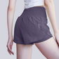 Wholesale Women's Fake Two-Piece Yoga Shorts – Quick-Dry Anti-Exposure