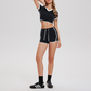 Wholesale Women's Sexy Short-Sleeved Shorts Outdoor High-Elastic Running Cycling Set