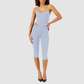 Wholesale Halter-Neck Sports Bra & Capri Leggings Set – Quick-Dry Yoga 2-Piece
