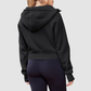 Wholesale Cropped Zip Up Hoodie
