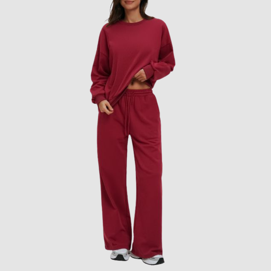 Wholesale loose round neck sweatshirt + | Wonderxfans bulk activewear
