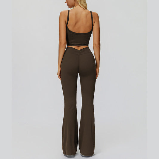 Wholesale Sports vest with U-shaped+High waisted | Wonderxfans bulk activewear