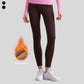 Fleece-lined and thickened warm leggings