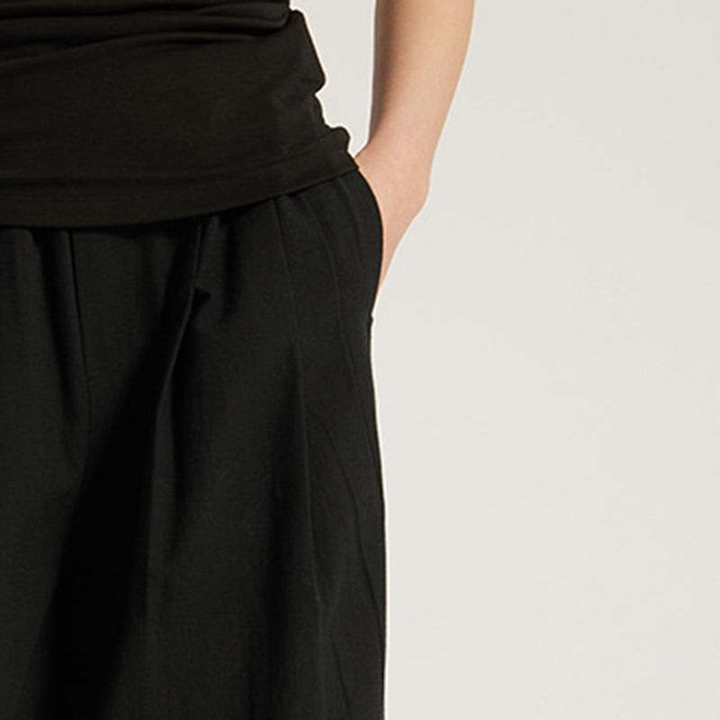 Loose wide-leg casual pants
