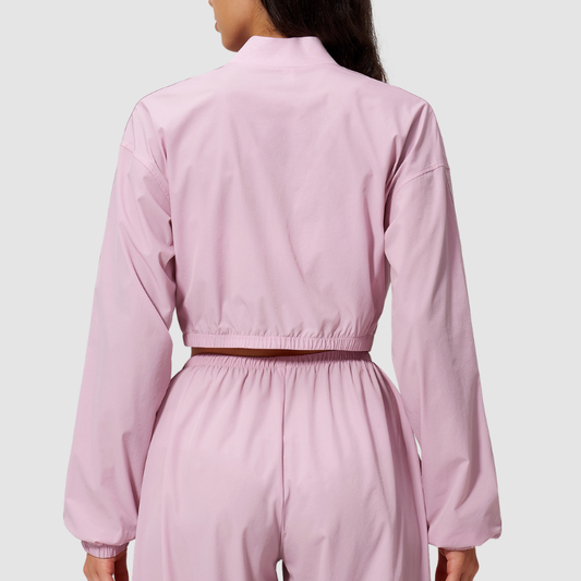 Wholesale Women's UPF50+ Sun-Protection Cropped Zip-Up Jacket – Cool-Touch Stand Collar Athletic Jacket