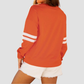 Wholesale Contrast Color Pullover Sweatshirt – Loose Casual Knitted Top