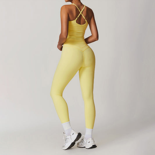 Wholesale Fitness Brushed Yoga Tank Top | Wonderxfans bulk activewear