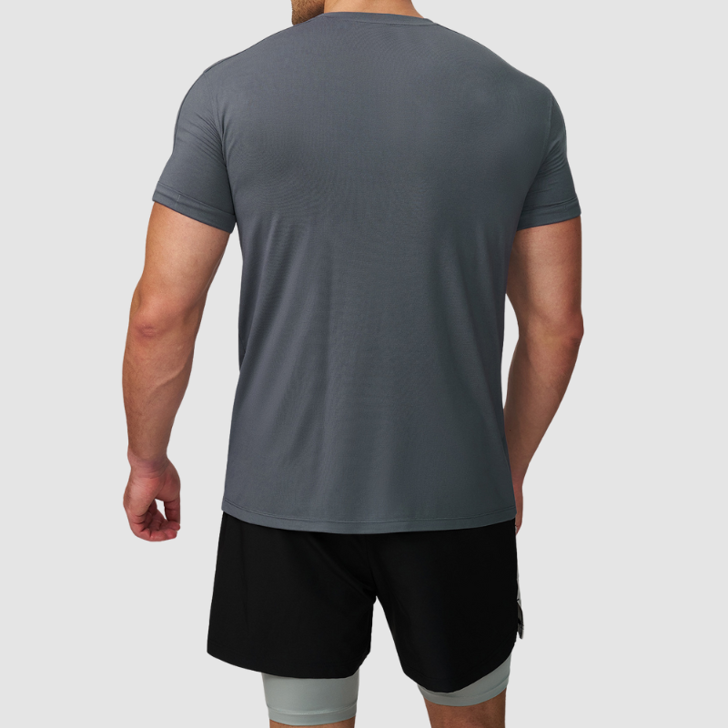 Wholesale Men Soft Skin-friendly Casual Training T-shirt