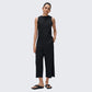 Wholesale loose crew neck tank top + wide-leg pants