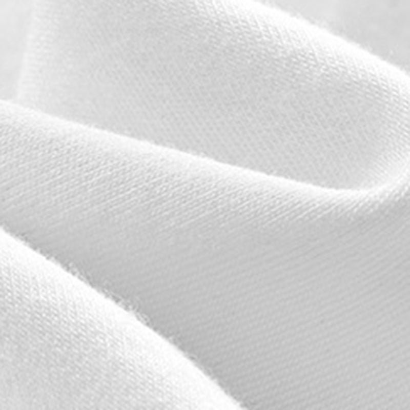 Round neck slim waist printed top