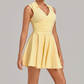 Wholesale Women's Quick-Dry Tennis Dress – Separate Shorts Anti-Exposure Pleated Yoga Skirt