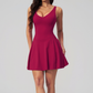 Wholesale Naked Feel Deep V-neckline Tennis Removable Breast Pads Dress