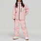 Windproof and warm unisex ski suit set