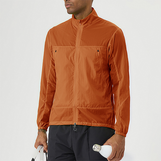 Wholesale Men's Lightweight Breathable Outdoor Sun Protection Jacket – Quick-Dry UPF50+ Sportswear
