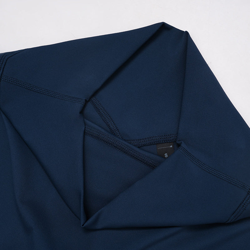 High-waisted wide-leg sweatpants