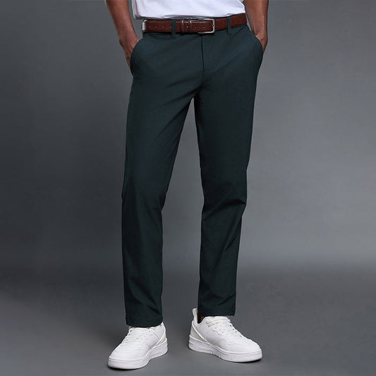 Wholesale Men's Elastic Straight Leg Trousers | Wonderxfans bulk activewear