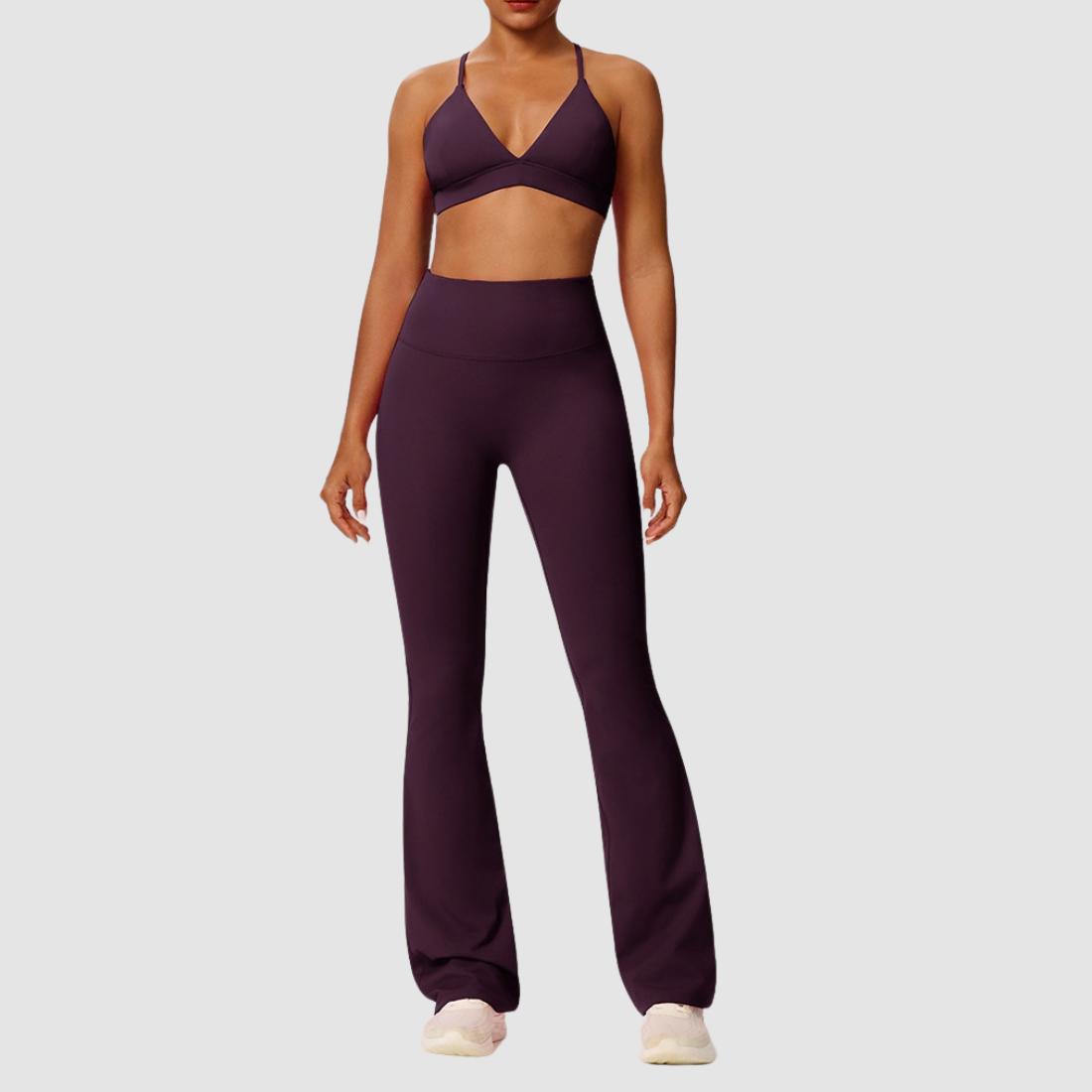 Wholesale Women's High-Stretch Breathable Yoga Three-Piece Set