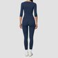 Wholesale Women's Mid-Sleeve Long Pants Yoga Set