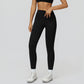 High-waisted, hip-lifting, slimming sports leggings