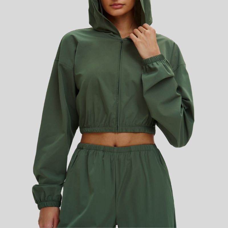 Wholesale sun protection and windproof athletic jacket