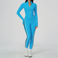 Wholesale Women's Stand-Collar Jacket & Jogger Pants Yoga Set