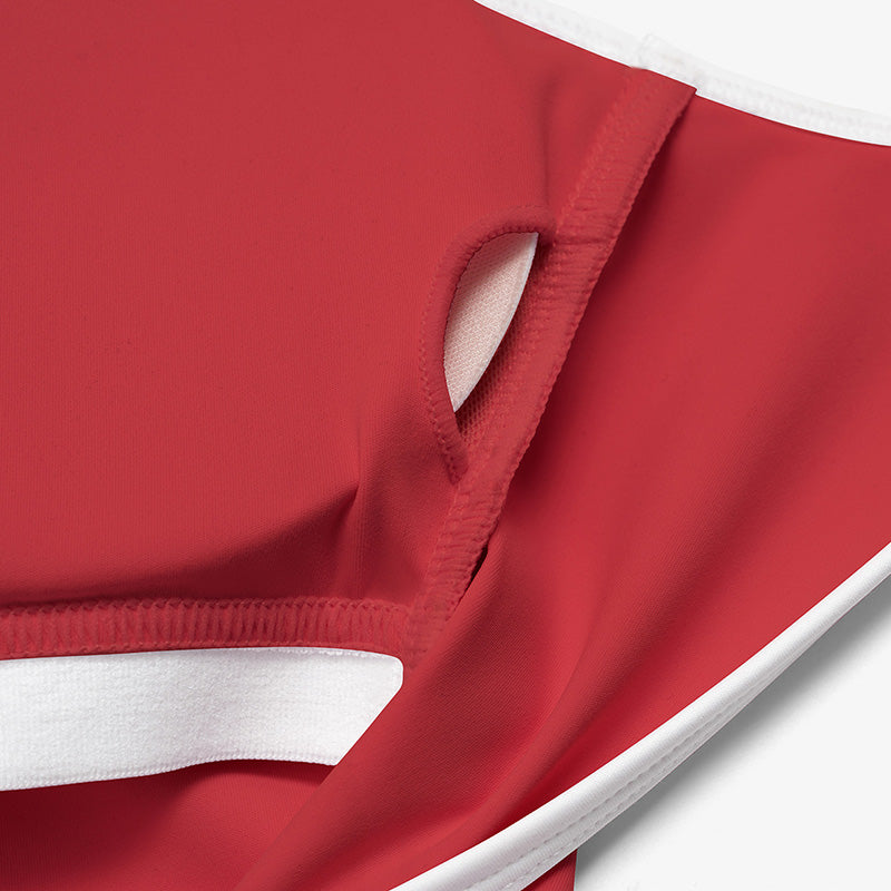 Women's Color-Blocked Backless Sleeveless Jumpsuit