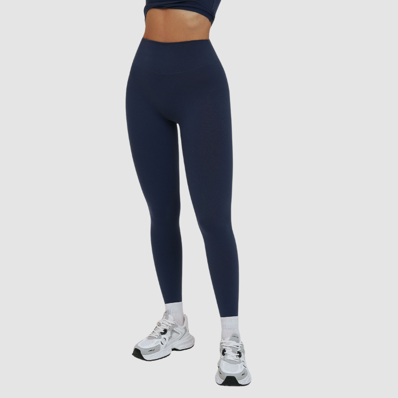Wholesale solid color high-waisted leggings