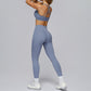 Cross-back sports bra+Hip-lifting leggings 2-PIECE SET