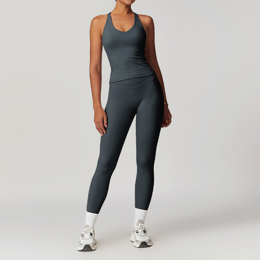 Wholesale Fitness Brushed Yoga Tank Top | Wonderxfans bulk activewear