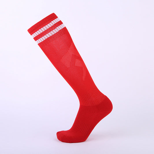 Wholesale Non-Slip Breathable Knee-high Football Socks | Wonderxfans bulk activewear