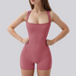 Seamless sports outdoor yoga bodysuit