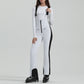 Women's Elastic Waterproof Suspender Ski Pants