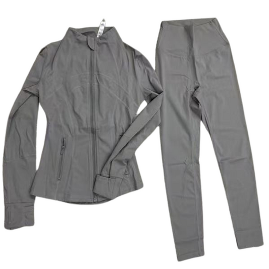 Wholesale Slimming nude running fitness zipper | Wonderxfans bulk activewear