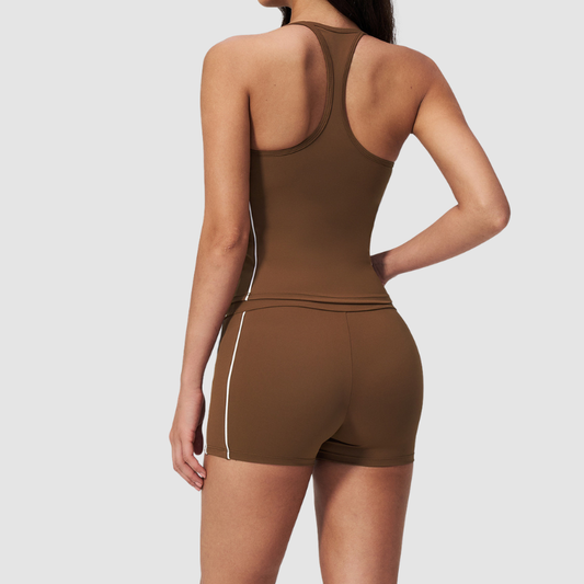 Wholesale Women's Brushed High-Waist Biker Shorts – Moisture-Wicking Yoga Gym Fitness Shorts