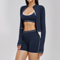 Wholesale zipper windproof slim fit jacket