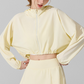 UV resistant outdoor sports long sleeved yoga suit top