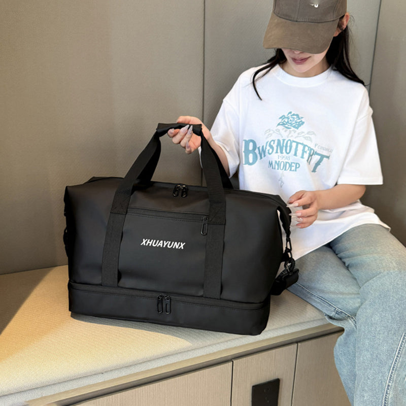 Large-capacity Dry-wet Separated Convertible GYM Duffel Bag
