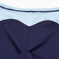 Wholesale Women's Colorblock Bare-Feel Yoga Set Short Sleeve Top & Capri Pants