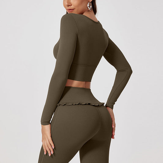 Wholesale Square Neck Long Sleeves + | Wonderxfans bulk activewear