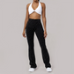 Wholesale Women's Polka Dot Yoga Set – Breathable Naked-Feel Training Running Activewear