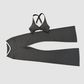 Wholesale Colorblock Yoga Set Sports Bra & Flare Pants – Naked Feel Activewear