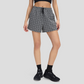 Wholesale plaid quick-drying running training shorts