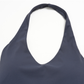 Wholesale Women's Halter-Neck V-Back One-Piece Yoga Bodysuit with Built-in Shorts