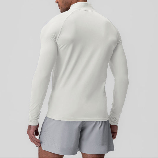 Wholesale Men's quick drying half zipper | Wonderxfans bulk activewear