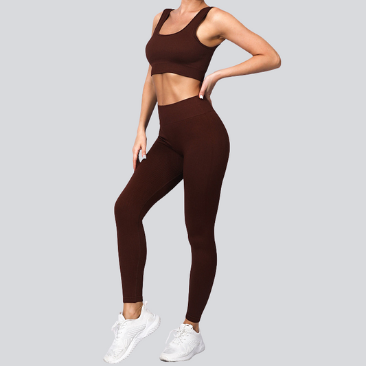 Wholesale Seamless yoga leggings and tank | Wonderxfans bulk activewear